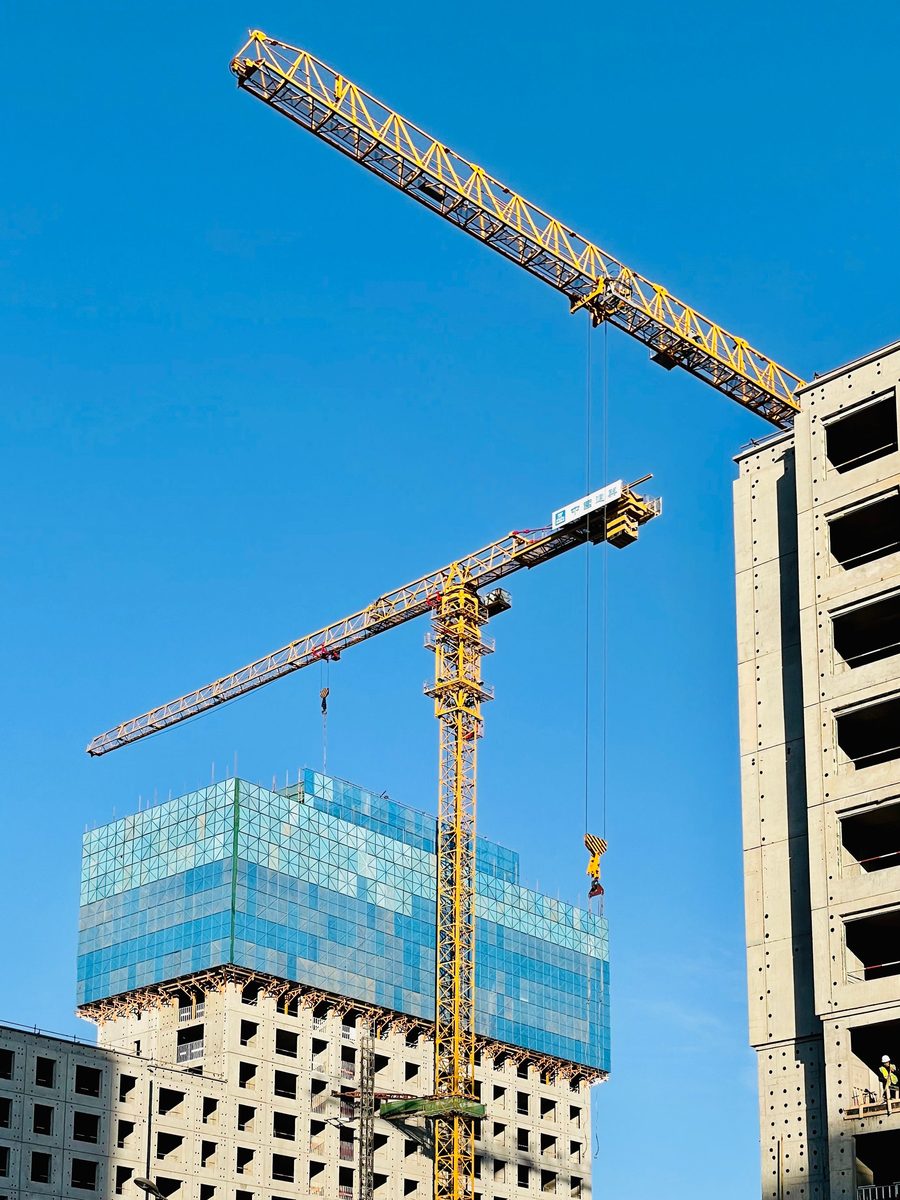 New high-rise development under construction